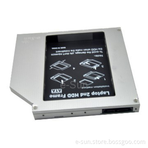 Best quality 2nd Hard Drive Case, 2nd HDD Case for all laptops
